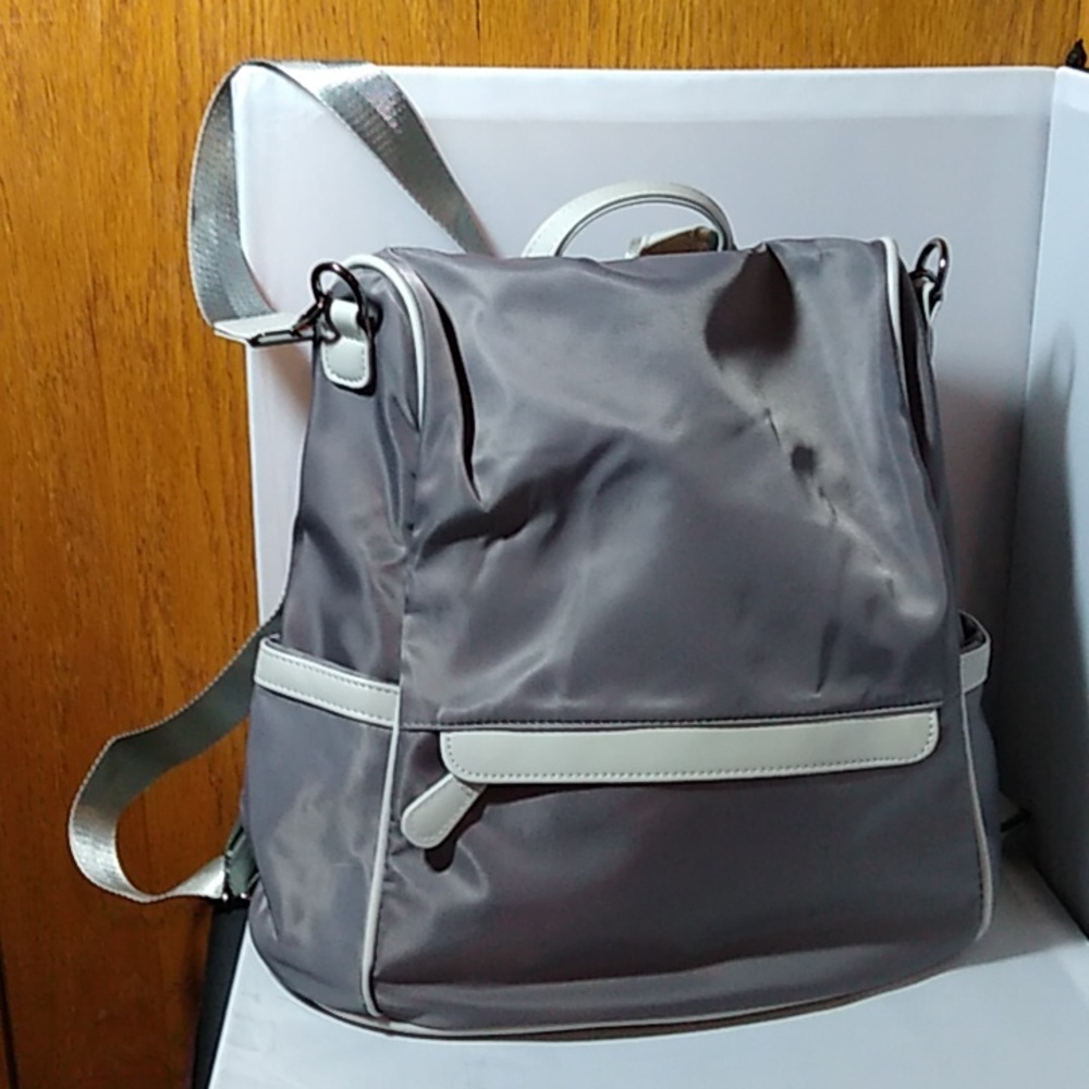Charmore brand convertible RFID blocking purse/backpack